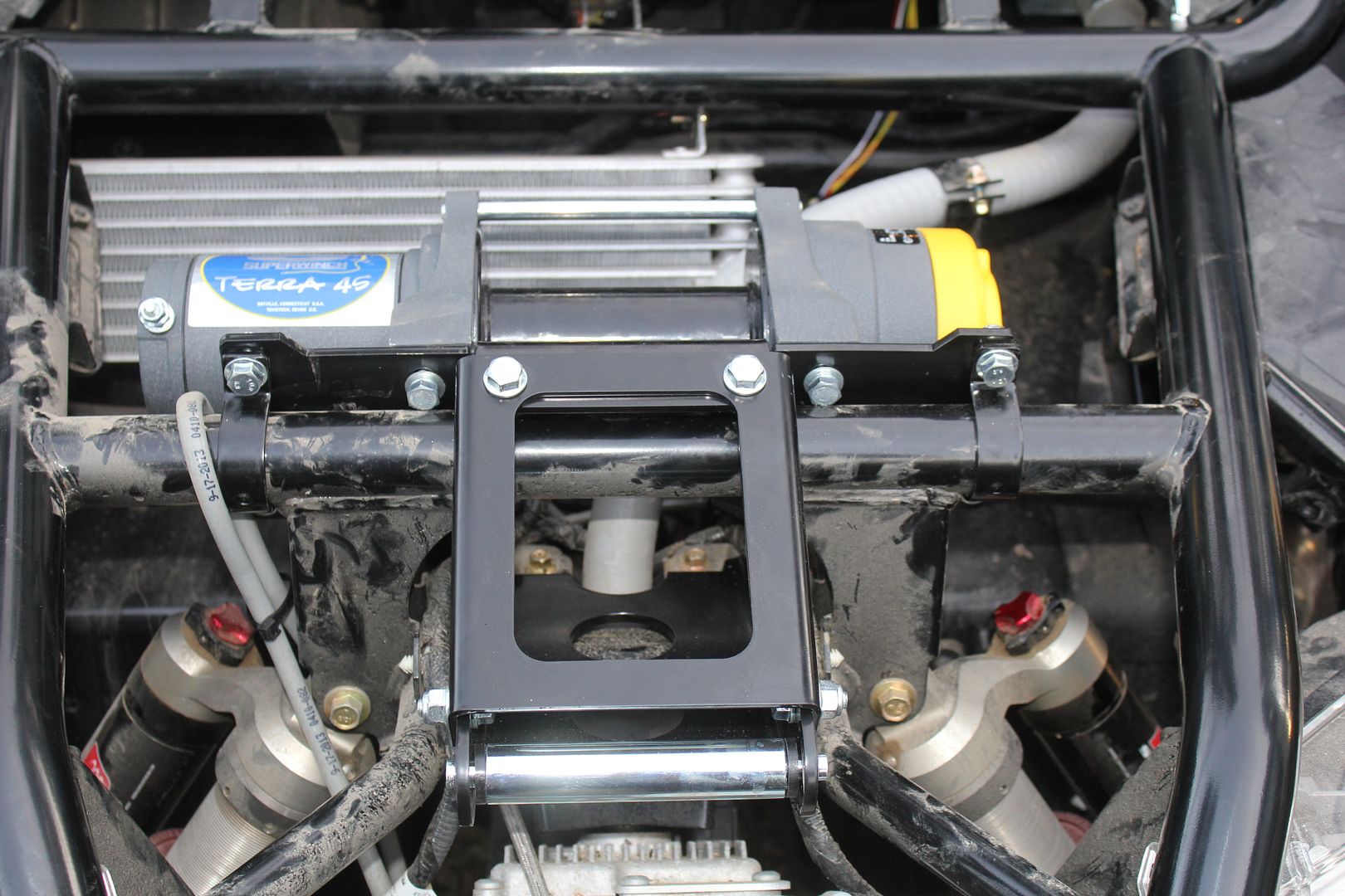 Warn Winch Kit 89050 install into Cat X LTD